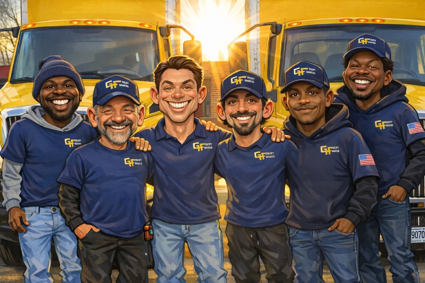 LightSpeed crew illustration